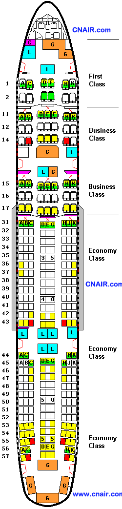 新加坡航空公司波音777-200 (Version 1)機(jī)型