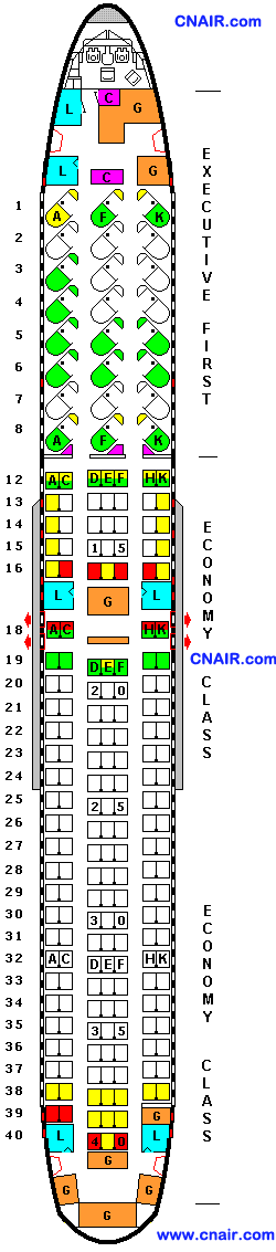 加拿大航空公司波音Boeing 767-300 (Suites Version 4 - XM)機型