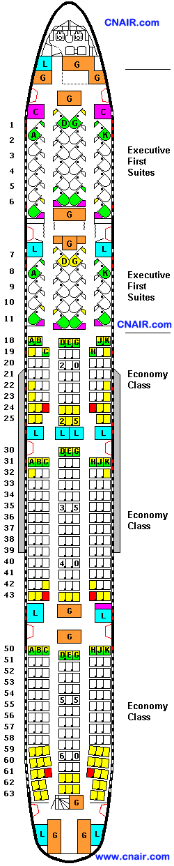 加拿大航空公司波音Boeing 777-300ER 機(jī)型