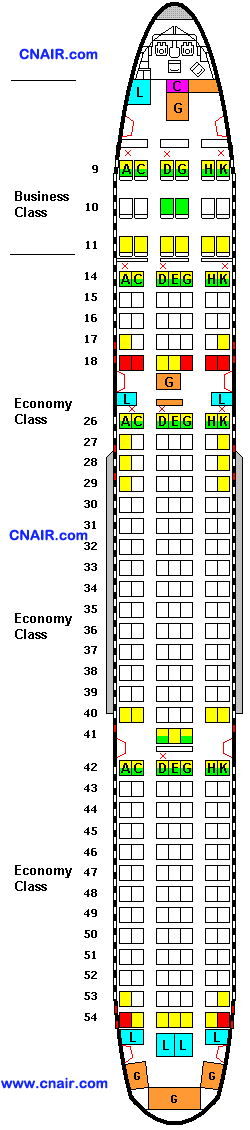 文萊皇家航空公司波音767-300 (Version 3) 機(jī)型