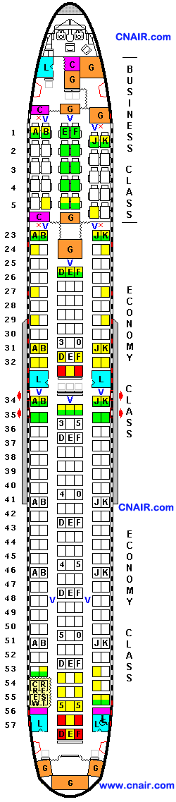 澳洲航空公司波音767-300ER (30, 220) 機型