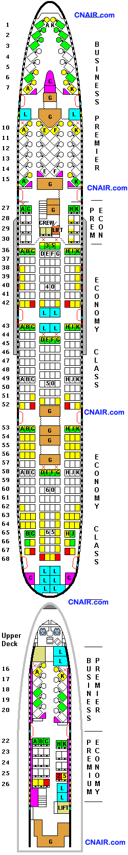 新西蘭航空公司波音Boeing 747-400 機(jī)型