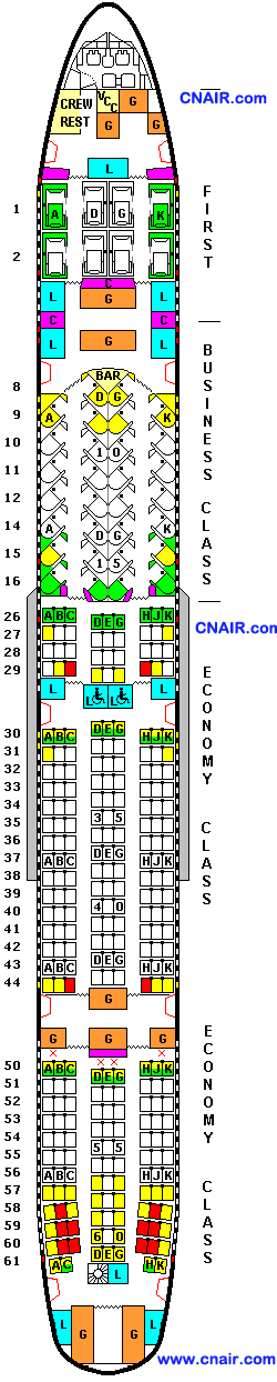 印度噴氣航空公司波音777-300 (ER) 機型