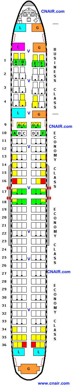 美國航空公司波音Boeing 757-200 (International Version) 機(jī)型
