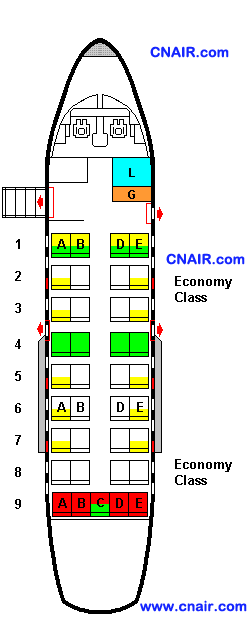 美國地平線航空公司CRJ-Q200 (DH8)機型
