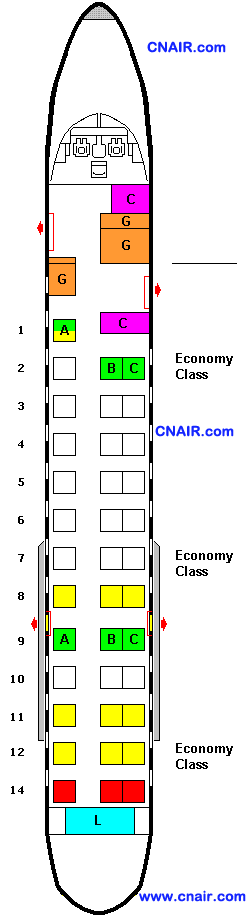 美國Expressjet航空公司ERJ 135機型