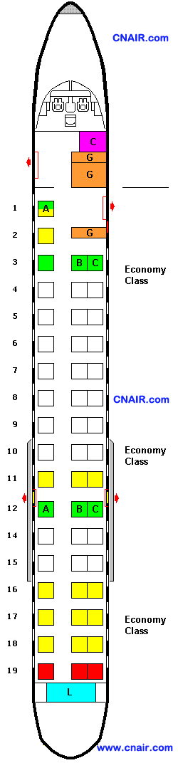 美國(guó)Expressjet航空公司ERJ 145機(jī)型