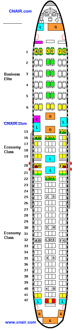 德爾塔航空公司波音767-300 (International)  機型