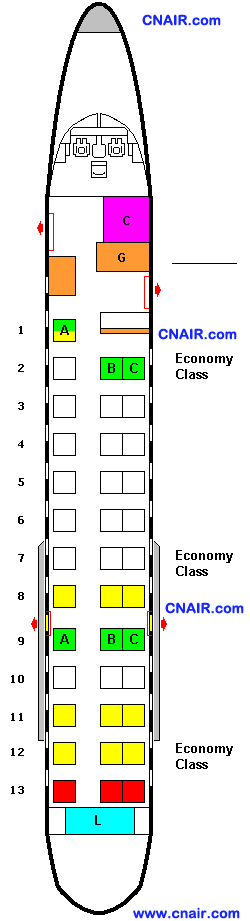 美國(guó)航空公司ERJ135  機(jī)型