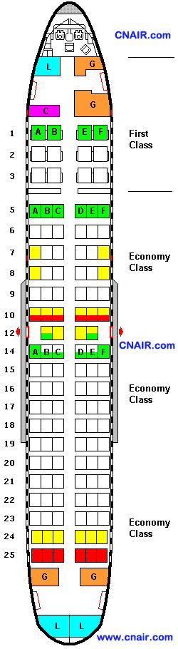 美國大陸航空公司波音737-300 機型