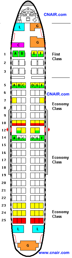 美國大陸航空公司波音737-700 機型