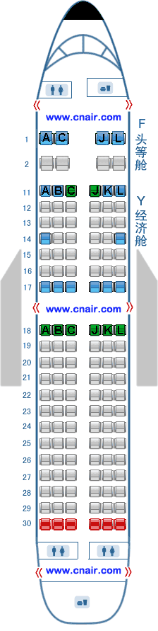 中國國際航空公司（國航）波音Boeing737-300飛機